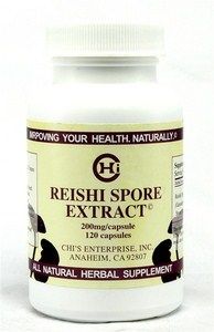 Reishi Spore Extract (200 mg 120 vcaps) Chi's Enterprise