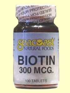 Biotin 300mcg (100 Tabs) Seacoast Vitamins