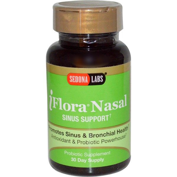 iFlora Nasal and Sinus Probiotic (90 vcaps)* Sedona Labs