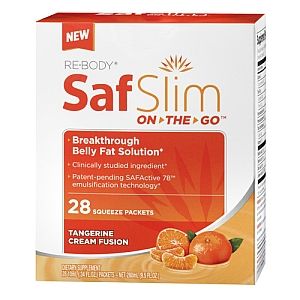 SafSlim Belly Fat Transformation On the Go (28 packets) * Re-Body