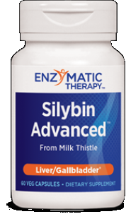 Silybin Advanced from Milk Thistle (60  veg caps)* Enzymatic Therapy