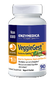 VeggieGest Formerly Gastro (90 caps)* EnzyMedica
