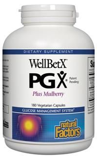 WellBetX PGX Plus Mulberry (180 caps)* Natural Factors