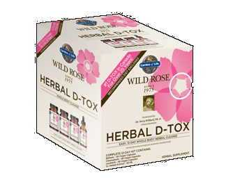 Wild Rose Herbal D-Tox (12 day kit)* Garden of Life