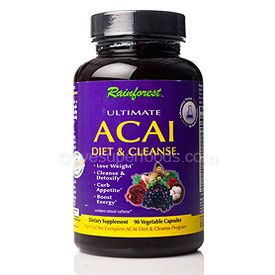 Ultimate Acai Diet & Cleanse (90 Vcaps)* Rainforest