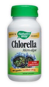 Chlorella Micro-algae (410 mg 100 capsules) Nature's Way
