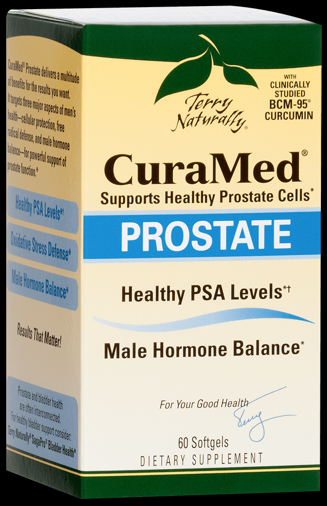 CuraMed Prostate Support (60 softgels) Terry Naturally