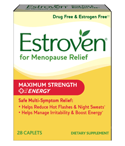 Estroven Maximum Strength Plus Energy (28 caplets) Amerifit