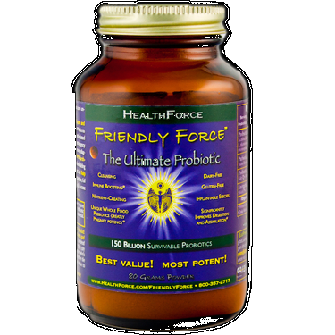 Friendly Force Ultimate Probiotic Powder (80 g)* HealthForce Nutritionals
