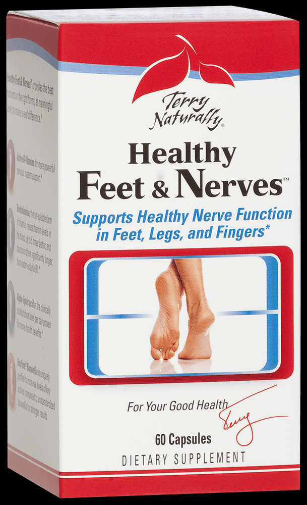 Healthy Feet and Nerves (60 capsules) Terry Naturally