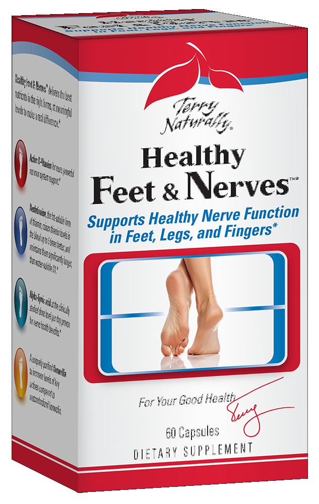 Healthy Feet and Nerves (120 capsules) Terry Naturally