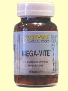 Mega-Vite High Potency (90 Tabs) Seacoast Vitamins