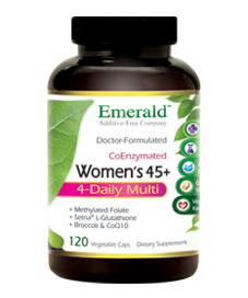 MULTI VIT-A-MIN for WOMEN 45plus (120 vegetarian capsules)* Emerald Labs