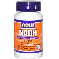 NADH 10mg (60 Veggie Caps) NOW Foods