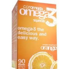 Coromega Orange Flavor (90 paks) Coromega
