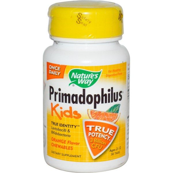 Primadophilus for Kids Orange  ( 30 chewables )* Nature's Way