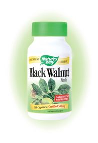 Black Walnut Hulls (100 Caps) Nature's Way