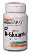 D-Glucarate (60 caps) Solaray Vitamins