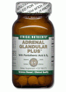 Adrenal Glandular Plus (120 Tabs) Ethical Nutrients