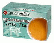 Decaffeinated - Green Tea Uncle Lee's Tea