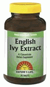 English Ivy Extract (90 Tablets) Nature's Life