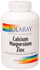 Calcium Magnesium Zinc (250 Vcaps) Solaray Vitamins