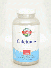Calcium + (200 Softgels) KAL