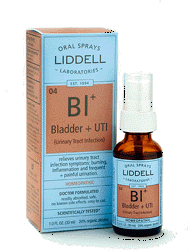 Bladder + UTI Spray (1 fl oz) Liddell (Liddel)