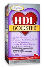 HDL Booster (120 Tabs) Enzymatic Therapy