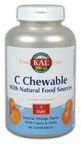 Vitamin C Chewable Sugarless 500 mg(60 chewables) KAL