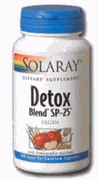 Detox blend SP-25 (100 caps) Solaray Vitamins