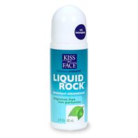 Liquid Rock Roll On Deodorant Fragrance Free (3oz) Kiss My Face