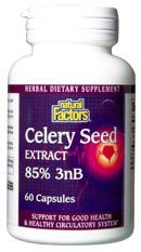 Celery Seed Extract (60 Caps)* Natural Factors