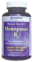 Menopause Rx (60 caps) Metabolic Response Modifiers