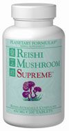 Reishi Mushroom Supreme (100 Tabs)* Planetary Herbals