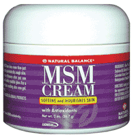 MSM Cream (2 oz) Natural Balance