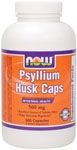 Psyllium Husk Caps (500 mg 500 capsules) NOW Foods