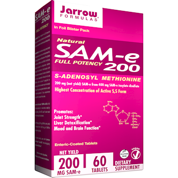 SAM-e 200  (200 mg 60 tablets) Jarrow Formulas