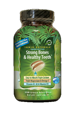 Strong Bones & Healthy Teeth (130 softgels) Irwin Naturals