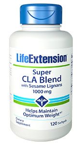Super CLA Blend with Sesame Lignans (1000 mg, 120 softgels)* Life Extension