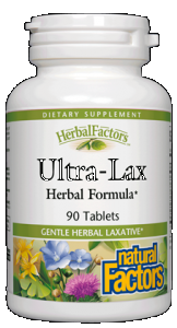 UltraLax - Herbal Laxative (90 tablets)* Natural Factors