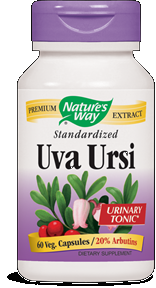 Uva Ursi, Standardized (60 caps)* Nature's Way