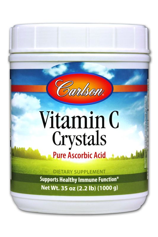 Vitamin C Crystals 35 OZ(1000 powder) Carlson Labs