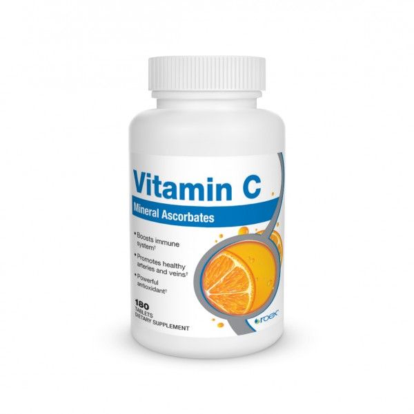 Vitamin C Mineral Ascorbates (180 tablets) Roex