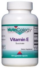 Vitamin E Succinate (100 Veggie Caps) NutriCology