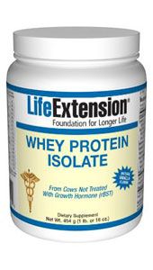 Whey Protein Isolate (Vanilla 454 grams)* Life Extension