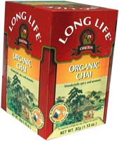 Long Life Organic Chai Tea is a delicious, all-natural tea that is earth-friendly and good for the body..