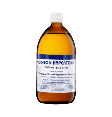 Cold Micro-Filtered Hypertonic Seawater Originally Developed by Rene Quinton in 1897. Revitalizing and Energizing the body and mind..