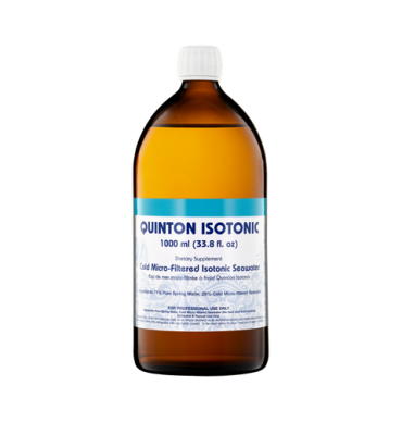 Quinton Cold Micro-Filtered Isotonic Seawater | Revitalizing and Energizing the body. Re-mineralize with Isotonic..