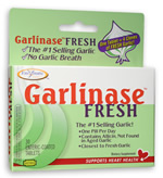 Enzymatic Therapy Garlinase Fresh is the true one-per-day garlic that is enteric coated to ensure maximum absorption and garlic-free breath..